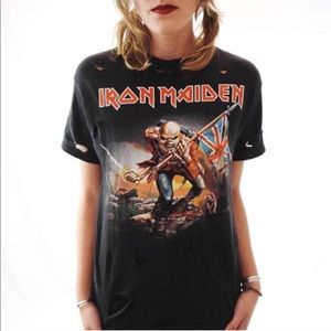 ⚔️Iron Maiden Shirt 2012 Replica Tee Distressed